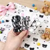 Pinzas para el Cabello de Niños de Dibujos Animados Coloridas Acrílico 3D Pinzas BB para Niñas Puntos Dulces Osito Flores Pinzas para Flequillo de Bebé