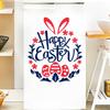 Pegatinas de Pascua en inglés para comercio exterior transfronterizo de Amazon, hojas de huevo, familia, baño, refrigerador, pegatinas de pared al por mayor