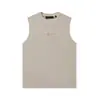 Essentials Hhh Camiseta sin Mangas para Hombre High Street Chaleco sin Mangas Diseño Único Verano Tendencia Marca