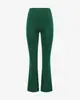 Calça Flare de Cintura Alta Modeladora para Mulheres, Estilo Europeu e Americano, para Yoga, Esportes, Corrida e Fitness
