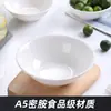 Melamina Wonton Picante Hot Pot Macarrão Instantâneo Tigela Loja de Macarrão Tigela de Sopa Plástico Borda Invertida Imitação de Porcelana Louça Comercial Moderno Simples