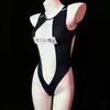 Body Ajustado Sexy de Chica Caliente, Una Pieza, Hueco, Sin Quitar, Lencería Sexy, Uniforme de Traje de Baño Lindo