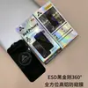 Película Protectora de Vidrio Templado Original Directa de Fábrica para Teléfono Apple 17 Pro Max, Cobertura Completa de 360 Grados, Anti-Miradas y a Prueba de Polvo