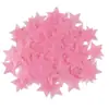 Amazon Supply Pegatinas Luminosas Pegatinas de Pared de Estrella Fluorescente Plástico Autoadhesivas Pegatinas de Decoración para Habitación Infantil 3CM