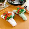 Presilha de Pelúcia Fofa de Natal Desenho Animado Papai Noel Adorno de Cabeça Grampo de Cabelo Coração Feminino Acessórios de Cabelo de Natal Pequeno Presente