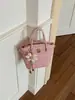 Bolso Cubo Cuadros Elegante de Verano para Mujer 2026 Nuevo de Gran Capacidad Casual Moderno para Viajar al Trabajo Hombro Axila