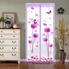 Nueva cortina de puerta antimosquitos magnética de pantalla suave, tira magnética libre, cortina de puerta antimosquitos de verano, mosquitera encriptada