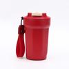 Taza de café aislada de acero inoxidable de aspecto elegante para niñas con asa para uso en el coche, Taza de agua personalizable para regalo