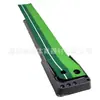 Putter de Golfe Exercício Golfe Interno Retorno Automático de Bola Tapete de Exercício Cor Dupla Grama Buraco Duplo para Bola Tapete de Exercício
