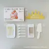 Caixa de presente com conjunto de louças de aniversário, conjunto de cinco peças, pratos de papel para padarias e confeitarias, combinação de talheres e pratos descartáveis