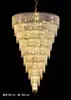 Novo Salão de Casamento Adereços de Ferro Lâmpada Prateada Eletrogalvanizada Lâmpada de Teto de Cristal Iluminação Adereços de Casamento Lustre de Corrente de Cristal