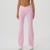 Conjunto de Yoga de Bloques de Color Transfronterizo con Cuello en V, Pantalones Acampanados de Yoga de Cintura Alta, Ropa Deportiva de Fitness, Pantalones Largos Casuales Moldeadores