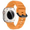 Pulseira Transfronteiriça Adequada para Apple Watch com Pulseira de Silicone Verde Fluorescente para Applewatch Modelo Esportivo Inteligente à Prova d'Água