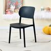 Silla de Plástico para Niños, Silla con Respaldo de Ocio, Silla Engrosada para Sala de Estar y Comedor, Silla de Aprendizaje Personalizable para Exteriores de Jardín de Infancia, Silla Plegable