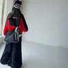 Conjunto de otoño e invierno para niña 2026 nuevo moderno genial unisex chaqueta de moto para bebé y conjunto de pantalones con letras ropa infantil transfronteriza