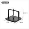 Base de Madera de Nogal Soporte para Servilletas de Acero Inoxidable Encimera de Barra de Hotel Soporte Vertical Cuadrado para Servilletas Restaurante Caja de Servilletas Comercial