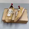 Zapatos deportivos casuales retro de entrenamiento alemanes de alta calidad y ultrasuaves de piel de oveja para mujer, cordones de cuero genuino, suela plana, estilo Forrest Gump para hombre