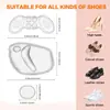 Zapatos de tacón alto para mujer, almohadillas antideslizantes para el talón, pegatinas antirozaduras para el talón, almohadillas de masaje de silicona transparentes e invisibles que no se deslizan
