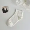 Calcetines de media pantorrilla para mujer de Primavera y Otoño, Calcetines de Maternidad de Algodón Puro con Parte Superior Holgada, Calcetines Delgados de Algodón Puro Absorbentes de Sudor, Sin Costuras, Estilo Slouch, Calcetines Zhuji