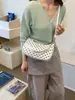 Bolso de Moda de Lunares para Mujer 2026 Nuevo Versátil Bolso Cruzado Súper Popular de un Solo Hombro para Debajo del Brazo Bolso de Gran Capacidad para Mujer