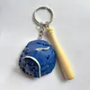 Llavero Colgante Mini Béisbol Transfronterizo Accesorios Deportivos Casuales Softbol Béisbol Pequeños Accesorios Fabricante de Manualidades