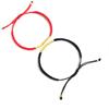 Nuevo Tejido a Mano Pareja Unisex Se Puede Usar con Joyería Accesorios DIY Plata Rota Pareja Decorativo Cuerda de Mano Pulsera