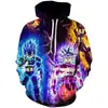 Productos Transfronterizos Serie Qlzwk Sudadera con Capucha Deportiva Impresión Digital 3D Periféricos de Anime Cosplay