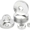 Tuerca de Acero Inoxidable 304 Girada a Mano con Cabeza Plana Ampliada, Superficie Moleteada, Tuerca Delgada Ajustable, Tapa de Tornillo M3M4M5M6M8M10