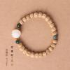 [Boa Sorte] baixiangzi moda nacional retrô estilo étnico temperamento nicho masculino e feminino pulso multi-círculo pulseira colar