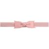 Diadema de Cuero para Niñas con Lazo de Dos Puntas Elástico de Color Sólido de 7 cm, Accesorios para el Cabello, Diadema de Lazo, Corbata de Lazo