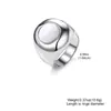 Anillos Metálicos Nuevos de Moda Transfronterizos Europeos y Americanos Diseño Estilo Retro Tótem de Cruz Anillos Geométricos para Hombres y Mujeres