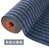 Alfombra Antideslizante para Oficina Comercial, Tienda Completa, Sala de Estar, Pasillo, Cocina, Alfombra Rayada Antideslizante TPE