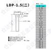Columna Guía de Luz de 1.5 mm de Diámetro Luz de Parche LED Diodo Tapa Guía de Luz PC Transparente Cabeza Plana con Marca de Tarjeta Tira Guía de Luz