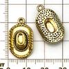 Mezcla de 20 Sombreros Vaqueros Occidentales Dorados Antiguos, Colgantes de Cactus, Pulseras Creativas para Manualidades, Collares, Accesorios de Joyería