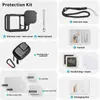 Aplicable a GoPro 13 Juego de Silicona Película Templada Bolsa de Almacenamiento Cubierta Lateral de Carga de Batería Tapa de Lente Amazon Transfronterizo