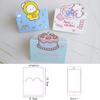 Cartão de Aniversário Mini Desenho Animado, Design de Animal Fofo 3D para Presente, Cartão de Agradecimento, Cartão de Bênção Escrito à Mão, Premium