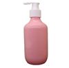 Botella de Plástico PET Boston 300ml Botella de Champú Botella de Gel de Ducha de Hotel Botella Marrón de Desinfectante de Manos Cosméticos
