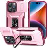 Adequado para iPhone 16Pro Max Capa Magnética para Celular com Janela Deslizante Apple 11 Harvester Capa Protetora Anti-Queda