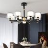 Lámpara de araña para sala de estar, Colección de iluminación minimalista moderna, Paquete de iluminación LED, Lámpara para dormitorio de restaurante, Lámpara atmosférica para salón nuevo