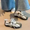 Zapatillas deportivas únicas de plataforma para mujer, nuevo modelo de primavera 2026, versátiles y cómodas para senderismo y deportes casuales