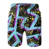 Verano Nuevo Transfronterizo Shorts Estampado Digital 3D Geométrico Pareja Para Hombre y Mujer Marca Japonesa de Moda Pantalones de Playa