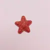 Gravação ultrassônica 2,5 cm pó dourado estrela de cinco pontas material para acessórios de cabelo infantil decoração acessórios de joalheria feitos à mão em estoque