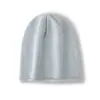 Gorro Unissex Macio de Caxemira Sem Costura Estilo Outono/Inverno Novo Borda Enrolada Espessado Quente Malha Casual Soltinho
