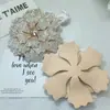 Flores Grandes con Forma de Pedrería Accesorios DIY para Tocados Bolsos Broches Ropa Zapatos y Sombreros para Niños Accesorios de Joyería