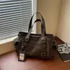 Bolsa transversal estilo casual moda transfronteiriça para o dia a dia moda nicho coreana bolsa tote grande capacidade bolsa de ombro único bolsa tote feminina