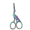Tesouras de Guindaste para Venda por Atacado de Fábrica, Tesouras para Pelos do Nariz Pretas, Tesouras para Aparar Sobrancelhas, Tesouras Pequenas para Barba, Tesouras Vintage, Tesouras para Saquinhos de Chá