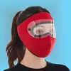 Óculos de Ciclismo à Prova de Vento e Máscara Facial para Calor e Proteção - Máscara Facial Anticongelante para Entregadores/Pesca (Removível e lavável)