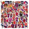 50 Adesivos Estrela do Futebol Yamal Decoração para Carro Celular Copo d'Água Adesivos para Caderno Agenda Impermeável