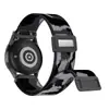 Adequado para pulseira com fivela magnética Samsung Galaxy Watch 6/5 Huawei GT4 18/22mm pulseira lisa elástica