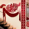 Paquete Especial de Pegatinas Grandes con Palabras Felices para Boda Decoración de Boda Tira Larga Palabras Escalera Pasamanos Pared de Fondo Diseño de Habitación de Boda